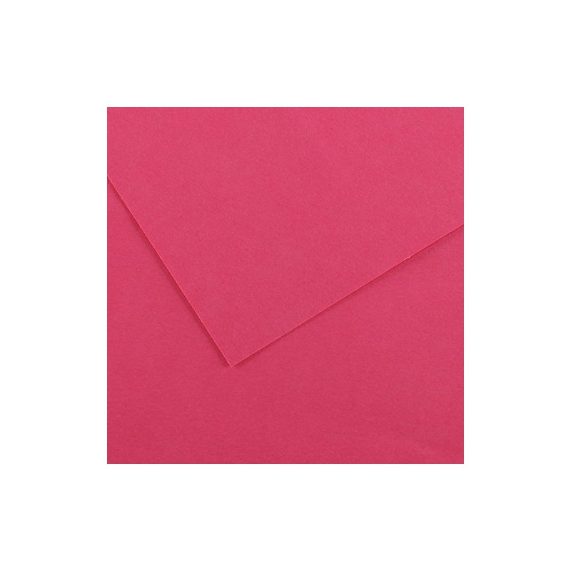 Canson 200040160 Iris Vivaldi glattes, farbiges Papier, A4, fuchsia 11