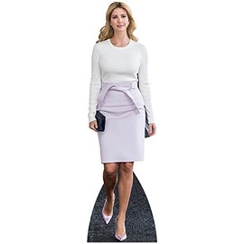 H38038 Ivanka Trump White Cardboard Cutout Standup