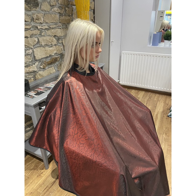 Kobe Professional Hairdressing Crimson Rose Print Gown - Large Salon