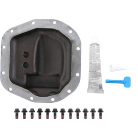 Spicer 10053465 Nodular Iron Front Dana 30 Differential Cover Compatible with Select Wrangler JL - Blue