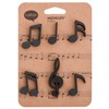 Gadget Master Music Notes Fridge Magnets Set of 6