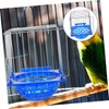 Mipcase 2pcs Bird Nesting Bowl for Finch and Parrot Easy