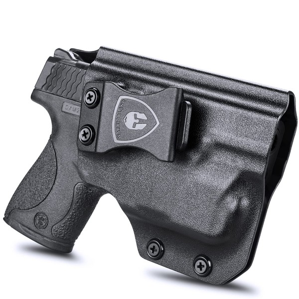M&P Shield 9/.40 w/TLR-6 Holster, IWB Kydex Holsters Custom Fit: S&W M&P Shield 9mm/.40 M2.0 TLR6 Pistol, Inside Waistband Concealed Carry for Men/Women, Adj. Cant & Retention, Right Hand Draw
