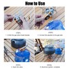 Camping Gas Stove Foldable Windproof Mini Camp Stove Cooker Electronic