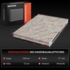 Frankberg 2x Cabin Air Filter Pollen Filter with Activated Carbon