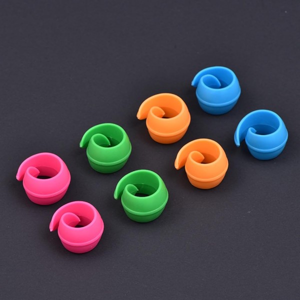 Hufopik 8pcs Thread Spool Savers/Spool Huggers - Prevent Thread Tails