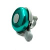 SYSTEM-S Bicycle Bell Shiny in Retro Look Aluminium in Green