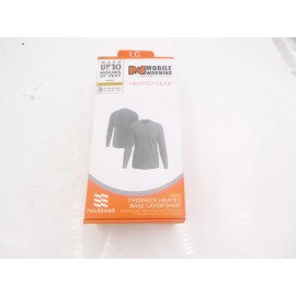 Mobile Warming Thermick Baselayer Shirt Mens 7.4V Gray Large
