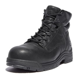 Timberland PRO Men's Titan 6 Inch Composite Safety Toe Industrial Work Boot, Black-2024 New, 9.5