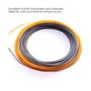 ANGLER DREAM Línea de Pesca con Mosca Gris Naranja de