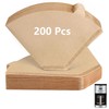 Coffee Filters #4 Compatible with Cuisinart Coffee Maker, 200Pcs Clinuse