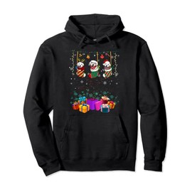 Labrador Retriever Christmas Lights Gift Funny Xmas Socks Do Pullover Hoodie