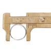 EX ELECTRONIX EXPRESS Brass Gauge Bead Ruler - Measure &