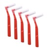 Angzhili 25 Pcs Interdental Angle Brushes, Reusable Dental Cleaners, Oral