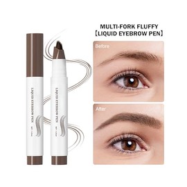 Erinde Impermeable Lápiz de Cejas Líquido, Natural de Larga Duración  Rellena y Define Cejas Naturalmente con Aplicación Precis, Creación de una...   