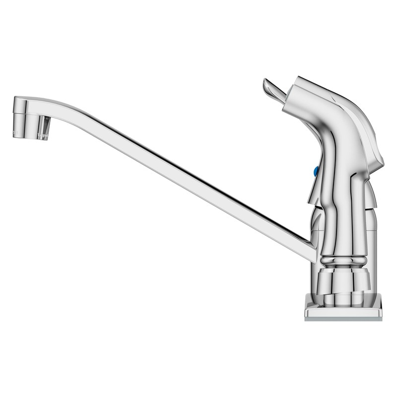 Pfister Pfirst Series 1-Handle Kitchen Faucet with Side Spray, Polished