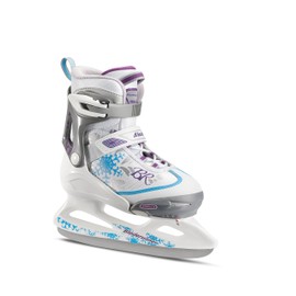 Bladerunner Kids Ice Skates, White/Blue, Size 5-8