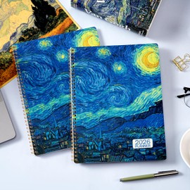 2026 Planner - 9" x 11" Weekly and Monthly Planner 2026 from JAN. 2026 to DEC. 2026, 2026 Weekly and Monthly Calendar with Tabs, Twin-Wire Binding, Inner Pocket, Thick Paper