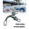 EL EastLane Tail Light Socket Wire Harness with Light Bulb