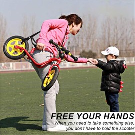 Scooter Shoulder Strap, Carrying Strap, Balance Bike, Universal Adjustable Shoulder Strap for Children's Bikes, E Scooter Shoulder Strap, E Scooter Accessories, E Scooter Accessories