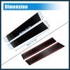 TUCKBOLD 1 Pair Windshield B Pillar Trim Panel NO.BB5Z-7820555-BB/BB5Z-7820554-AB Door