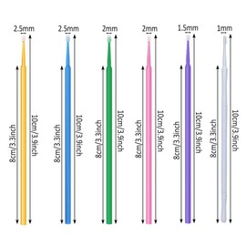 Toulifly Car Paint Brushes, Paint Swabs Car Set 50 Pieces, Pointed Foam Swabs, Micro Applicators Brushes, for Exact Retouching of Small Paint Damage, Eyelashes Extensions