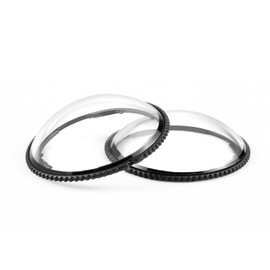 PULUZ Insta360 X4 Lens Guard Optical Glass Lens Protector Cover for Insta360 X4 9H Hardness Anti-Scratch 92% Transmittance Round Rotatable Mount Lens Cap for Insta360 X4 Splashproof Oil Proof