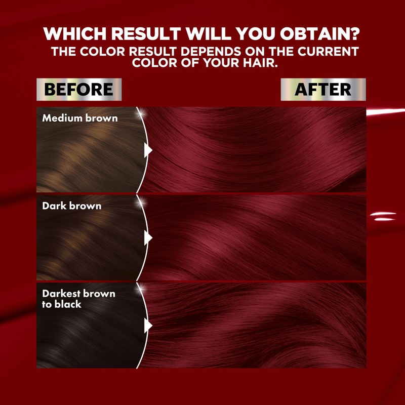Garnier Nutrisse Ultra Color Hair Color, Permanent Hair Dye for