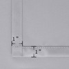 BGment 40 Inch Length Blackout Curtains for Bathroom Window -