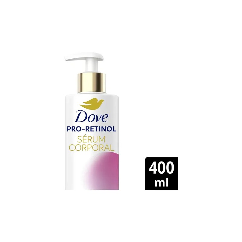 Dove Sérum Corporal Pro-Retinol Reafirmante, Recupera Elasticidad e Hidratación, 400