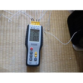 PPLS 4 Channel Digital Thermocouple Thermometer with 8 K Type Thermocouple