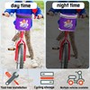 LUKIUP Mermaid Children's Handlebar Bag, Bicycle Bag with Inner Pocket,