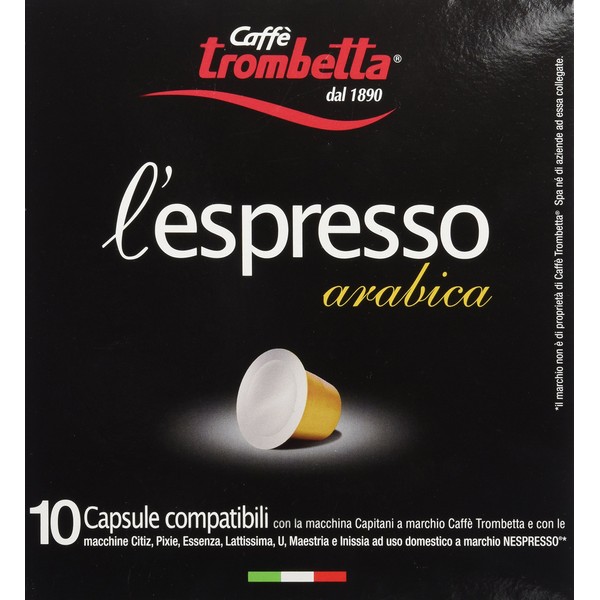 L'espresso Arabica Capsules (Pack of 10)