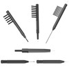 6 Pieces Hearing Aid Cleaning Kits, Hearing Aid Cleaning Brushes