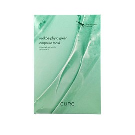 Kim Jeong-moon Aloe Phyto Green Ampoule Mask 30ml x 10 sheets / 김정문알로에 피토 그린 앰플 마스크 30ml x 10매