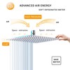 GGStudy 12 Inches Square Rain Shower Head Large Stainless Steel