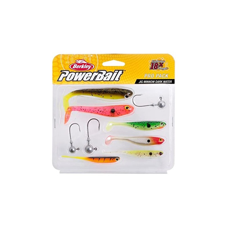 Berkley PowerBait Pro Pack - Jig Minnow - Dark Water