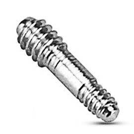 Body Candy 14 Gauge 6mm Length Dermal Anchor Extension