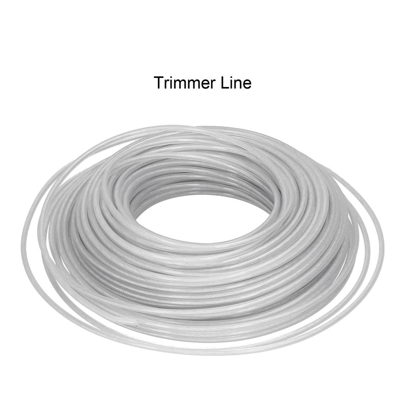 Grass Trimmer Line Rope Cord Flexible Steel Wire Garden Lawn