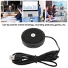 OmniDirectional Microphone Plug and Play USB Desktop Mic for Online