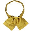 tiemart Floppy Bow Tie (Gold)