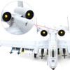 NUOTIE 1/100 A-10 Attack Pre-Build Diecast Metal Aircraft Model Kits