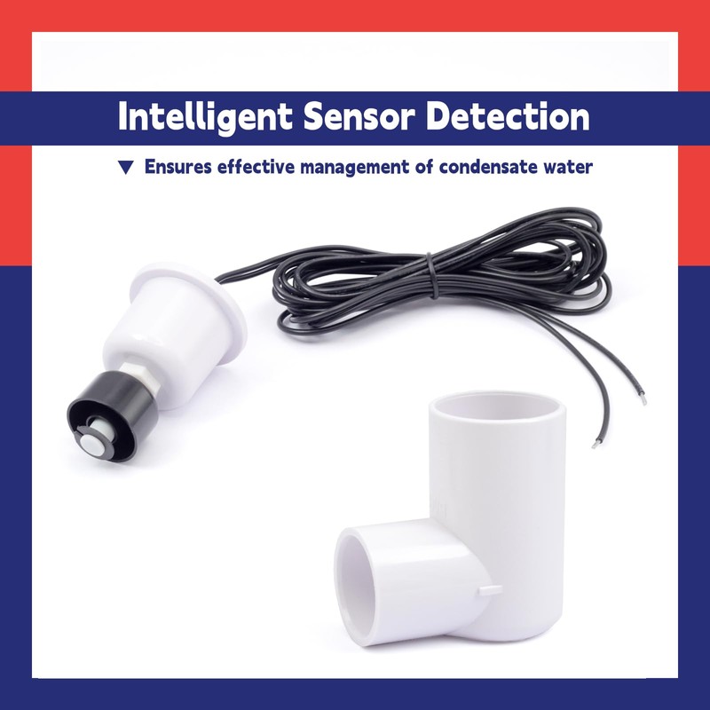 Dusledel 4 Pack SS2 L Shape Water Float Switch AC