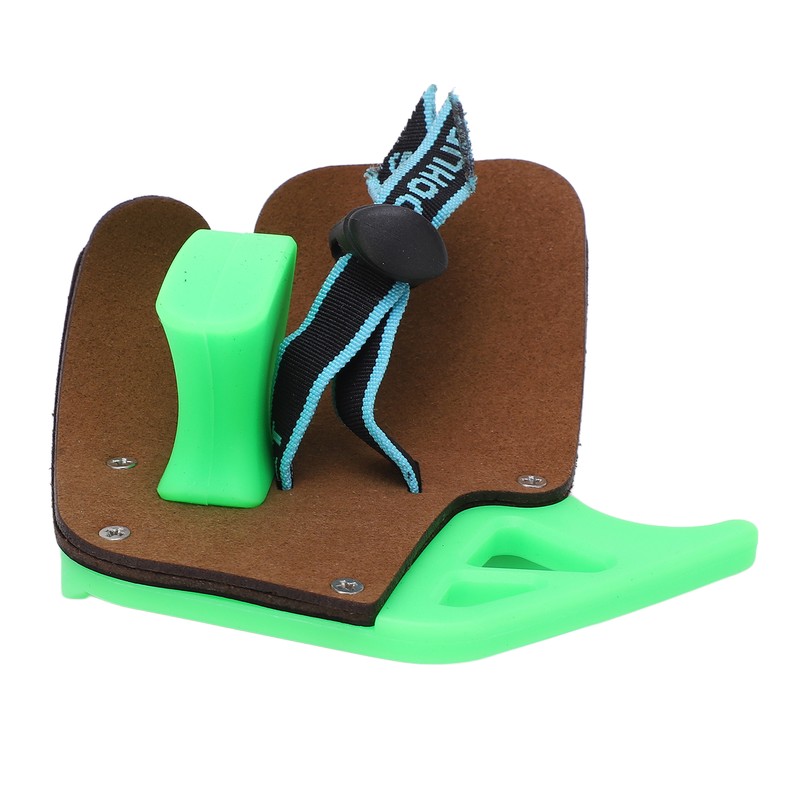 Archery Finger Tab Shooting Tabs Double Layer Leather Tabs Guard