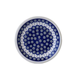 Unbekannt Original Bunzlauer Keramik Dinner Plate Flat Plate Diameter 24 cm Height 3.2 cm Decor 8