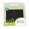 Bamboo Bra Liner 3-Pack X-Large Black by More of Me