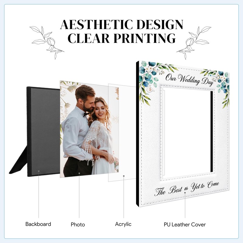 Wedding Gifts for Couples 2026 - Boho Floral Wedding Picture