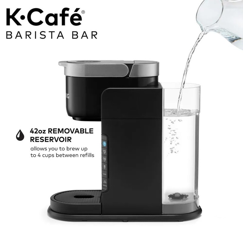 Keurig K-Café Barista Bar Single Serve Coffee Maker, with 3