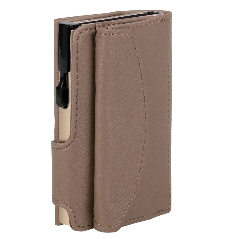 ClickSafe Unisex Coin Purse Travel Accessory Wallet, gray