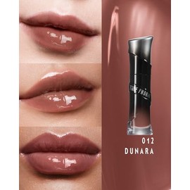 TIMEPHORIA Lunara Frost 3D Lip Gloss – Labial Brillante Voluminizador, Labial Gloss Efecto Espejo No Pegajoso, Tinta para Labios Hidratación 24H con Á
